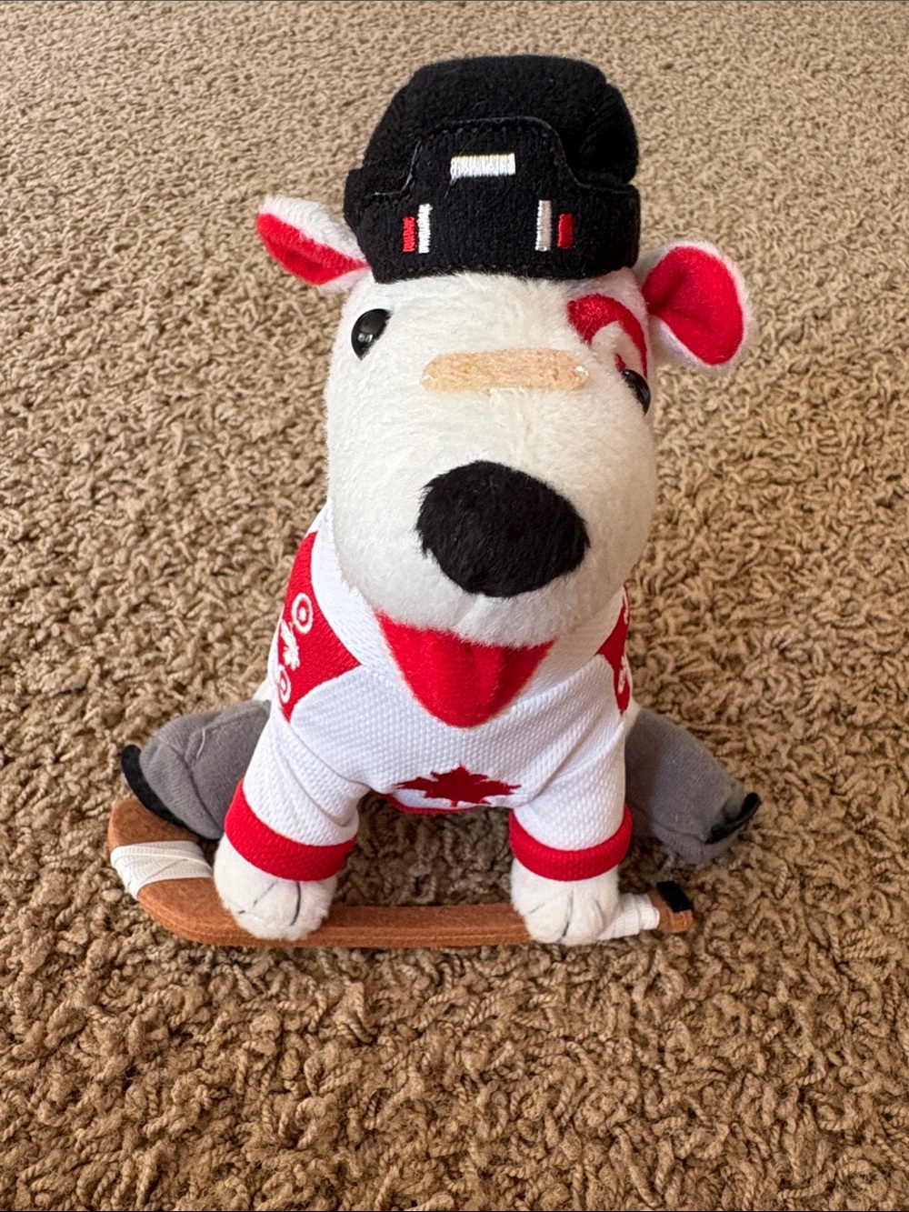 Target Bullseye Hockey Plush